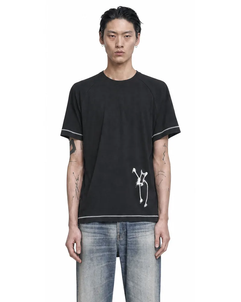 Y-3 Chito Graphic Running T-Shirt Black