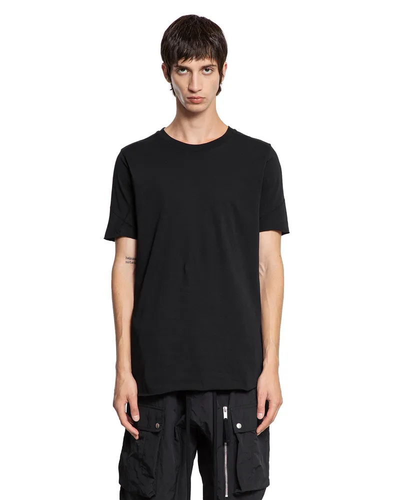 THOM KROM Cotton Jersey T-Shirt Black