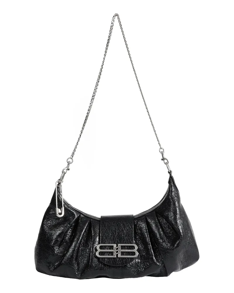 Balenciaga Pamela Medium Shoulder Bag Black