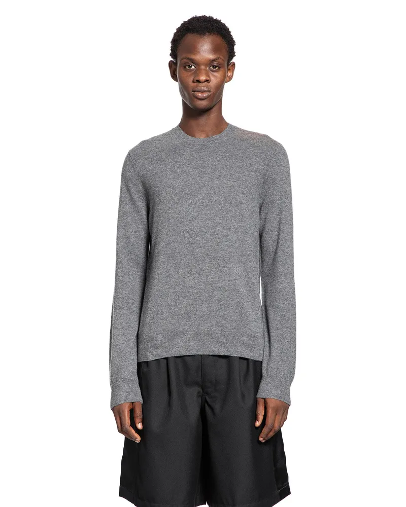 Comme des Garçons Lambswool Sweater Grey