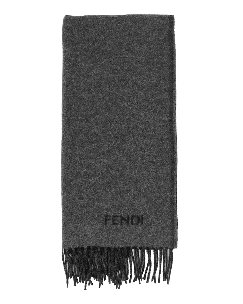 Fendi Cashmere Scarf Grey
