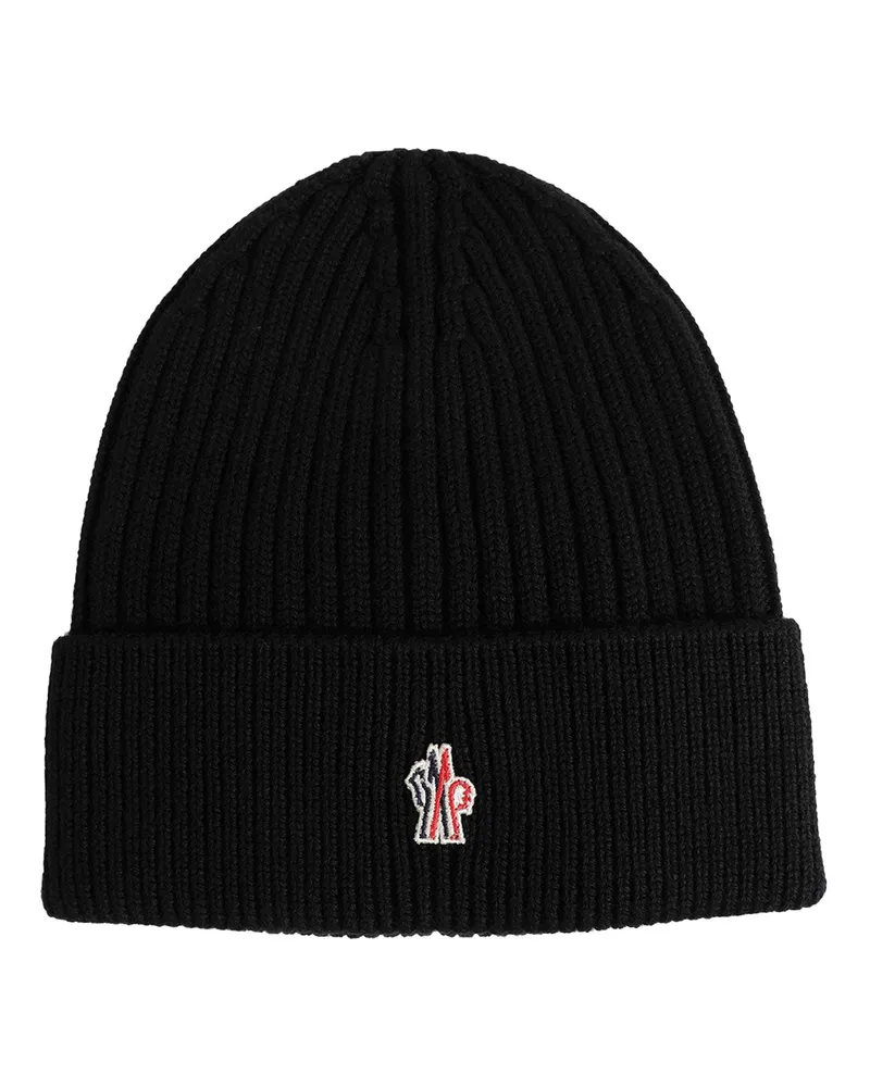 Moncler Wool Beanie Black