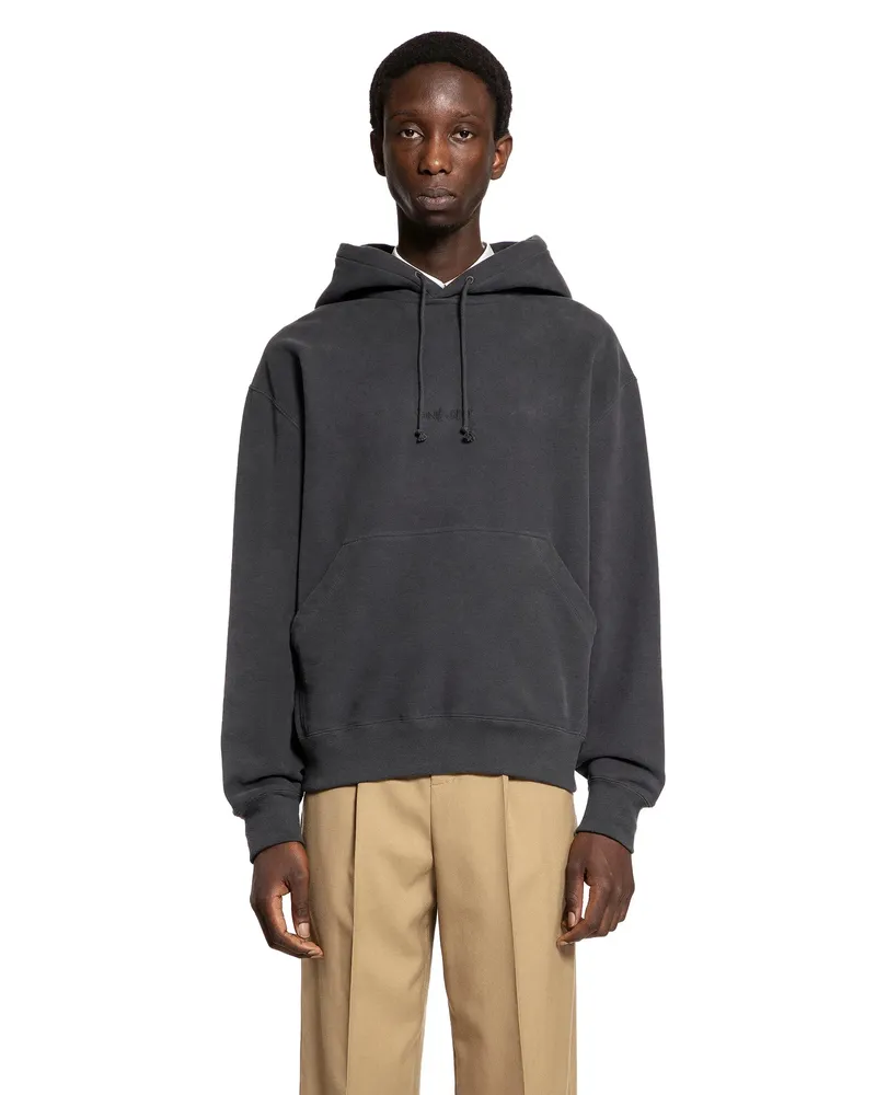 Saint Laurent Cassandre Hoodie Grey
