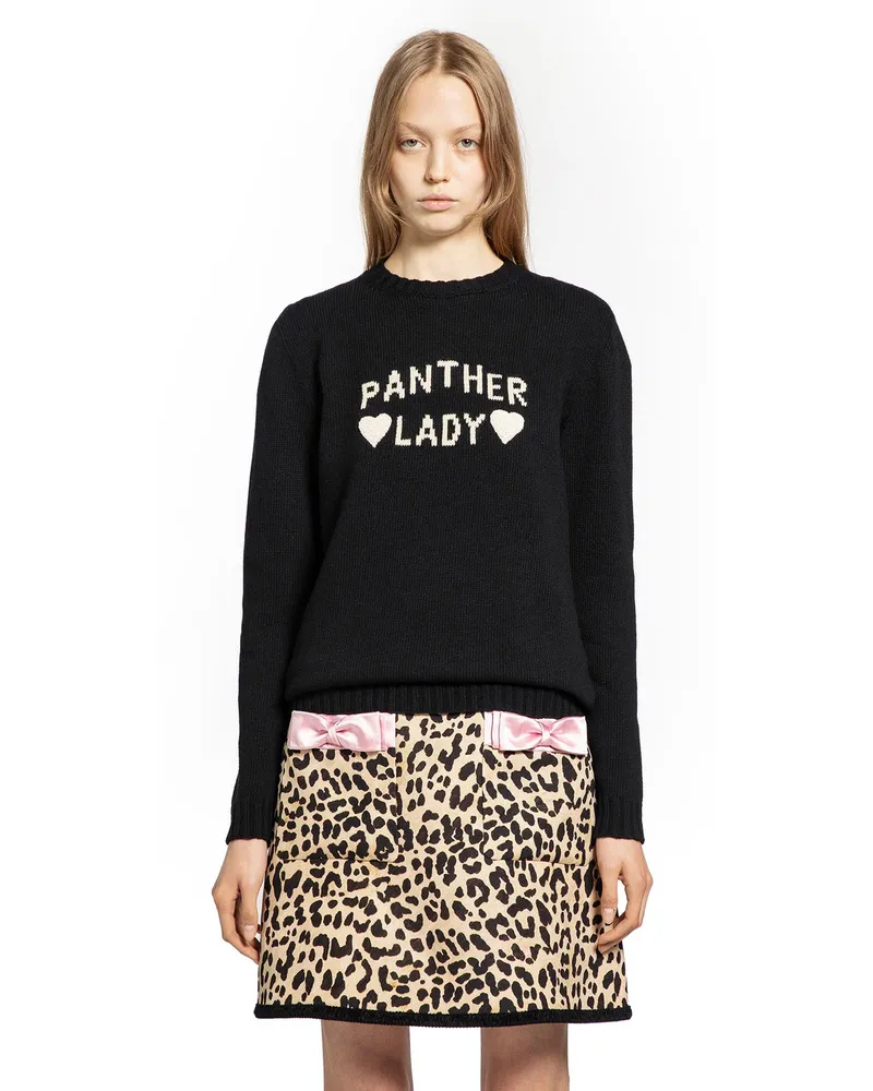 Valentino Garavani Cable Knit Sweater Black