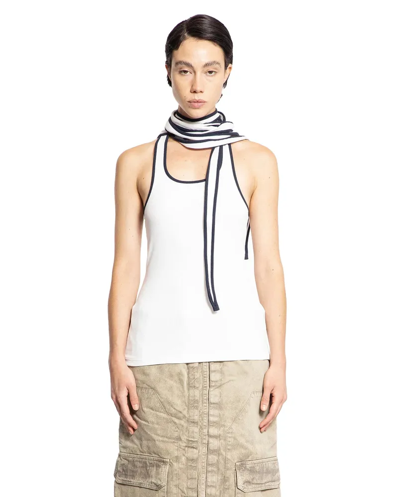 Y/PROJECT DONNA TOP BIANCHI White