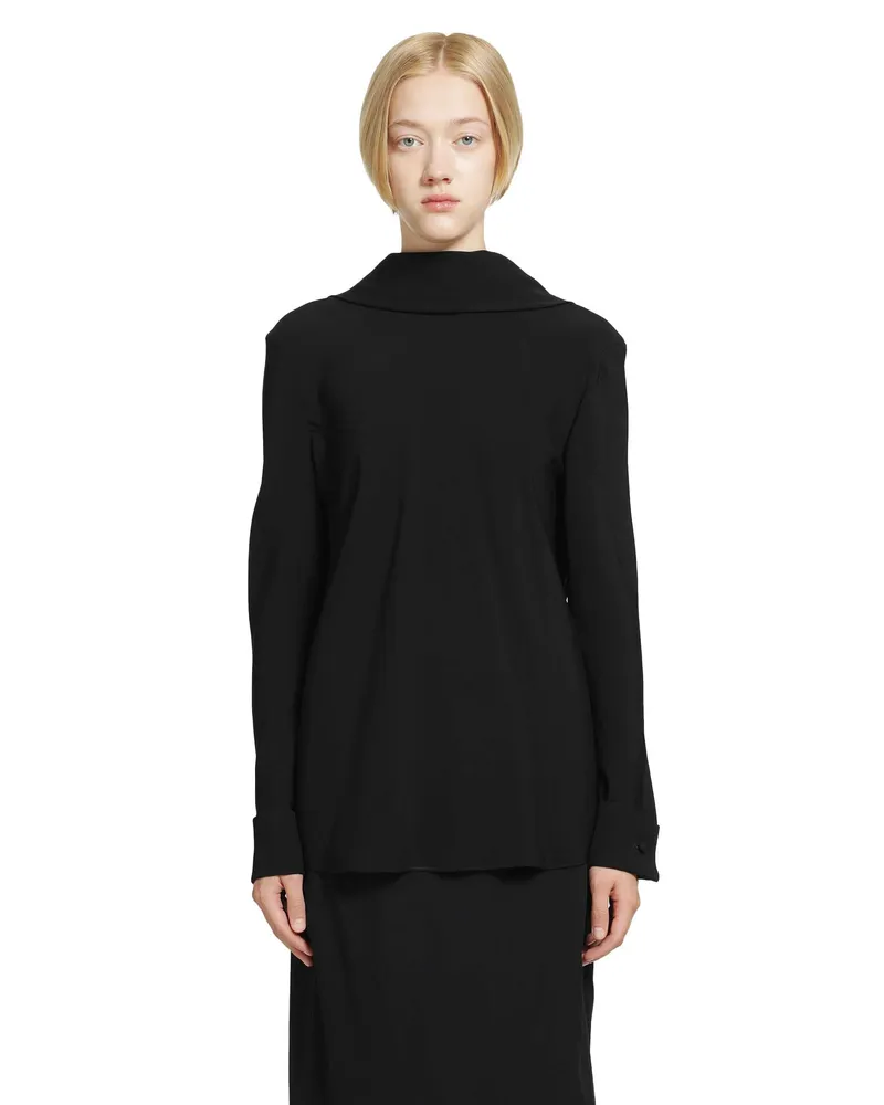 The Row Evo Blouse Black