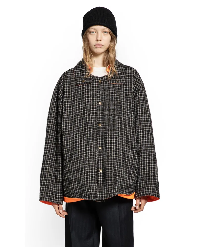Maison Margiela WOMAN BLACK JACKETS Black