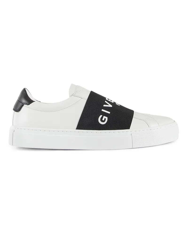 Givenchy Urban Street Sneakers in Leather White