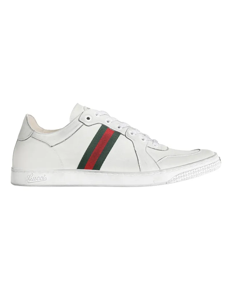 Gucci Stretch Low-Top Trainers Off-white