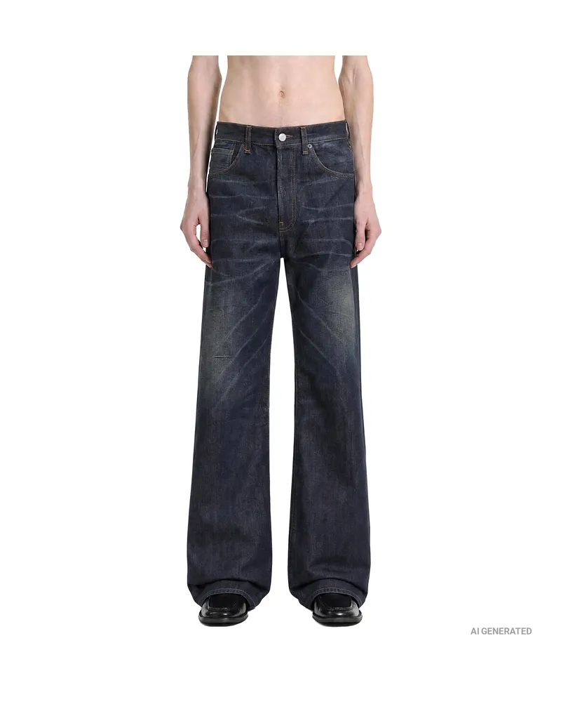 Acne Studios Regular Fit Jeans 2021 Blue