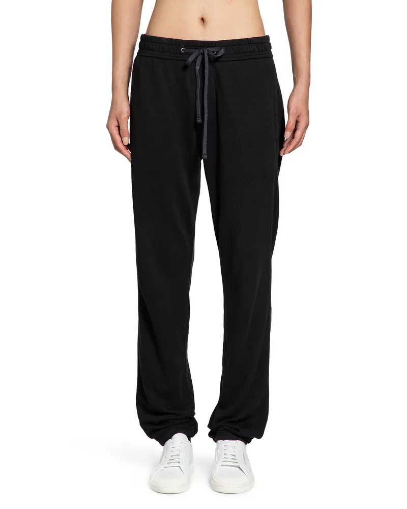 James Perse Pantaloni della tuta in spugna francese vintage Black