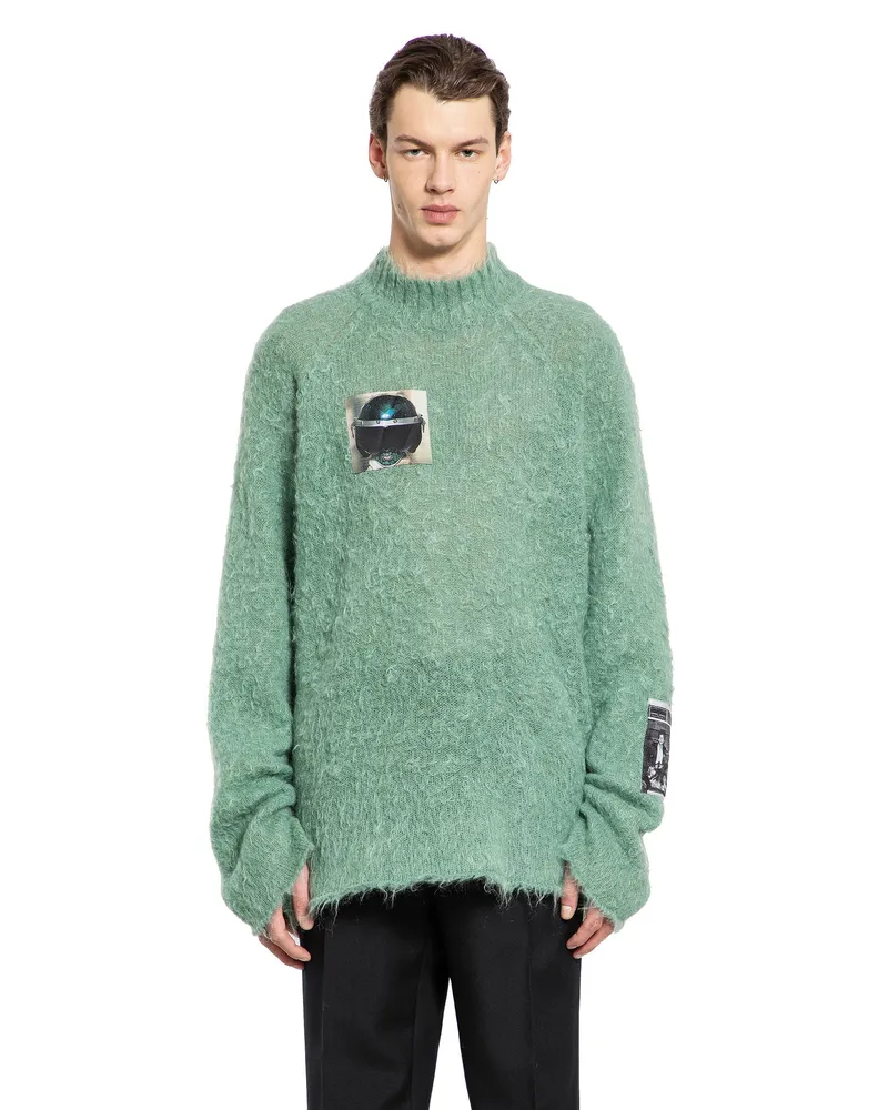 Undercover Mohair Sweater Green