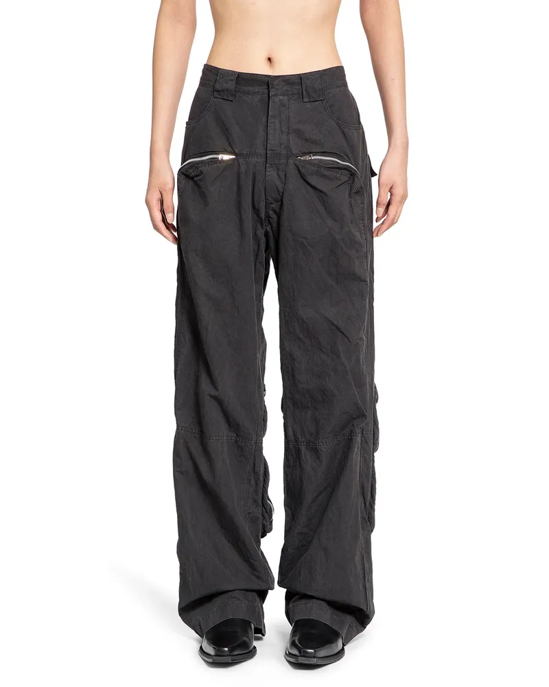 JORDANLUCA Pantaloni cargo Voltage Black