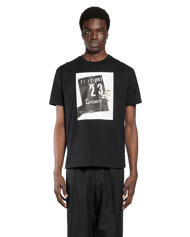 Givenchy Clapperboard Print T-Shirt Black