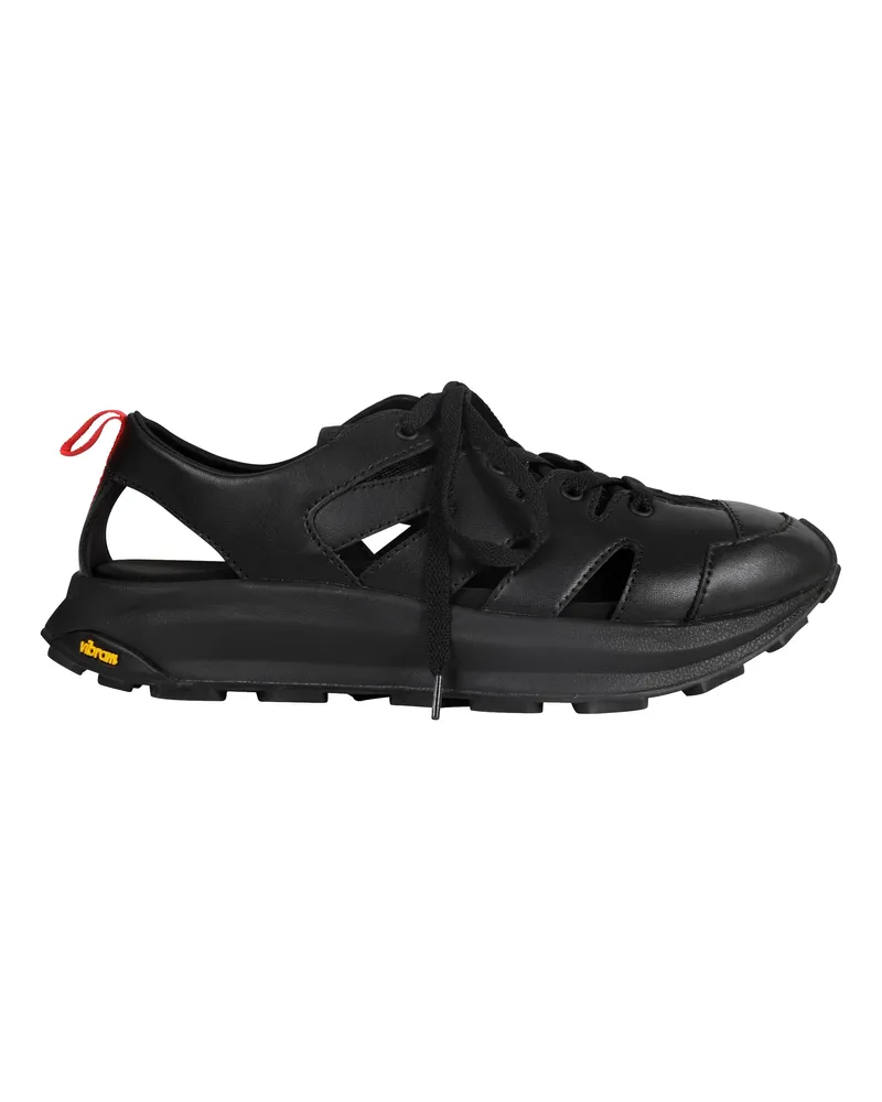 Yohji Yamamoto Cutout Sneakers Black
