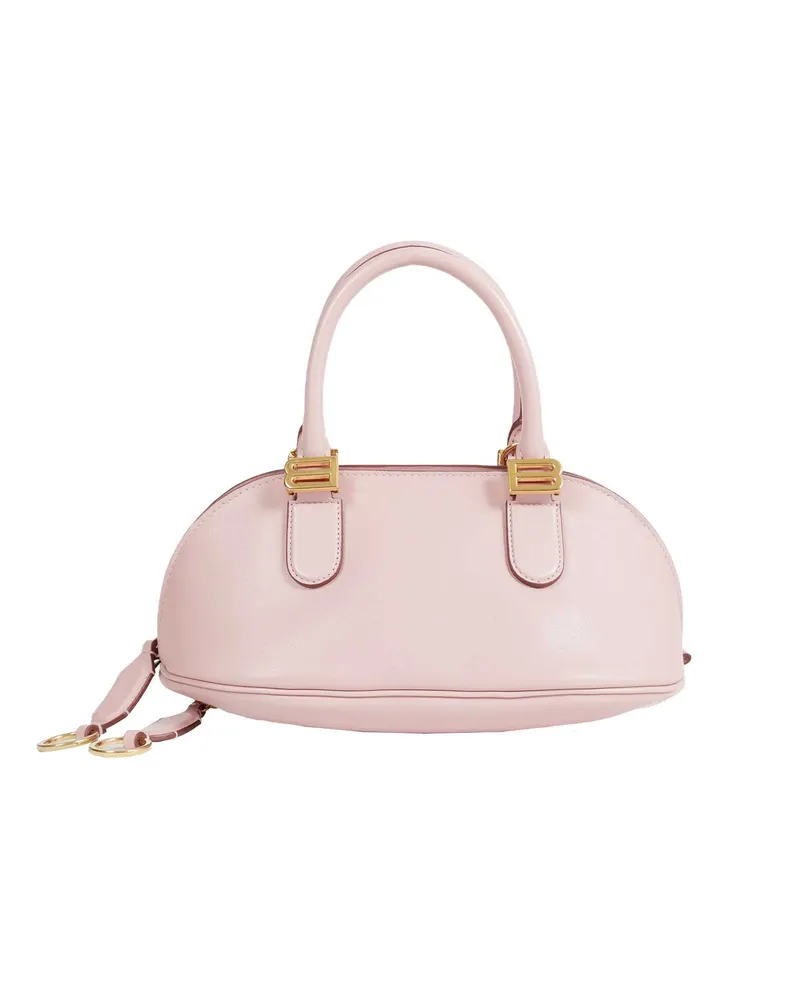Balenciaga Bolero Bowling Bag Mini Pink