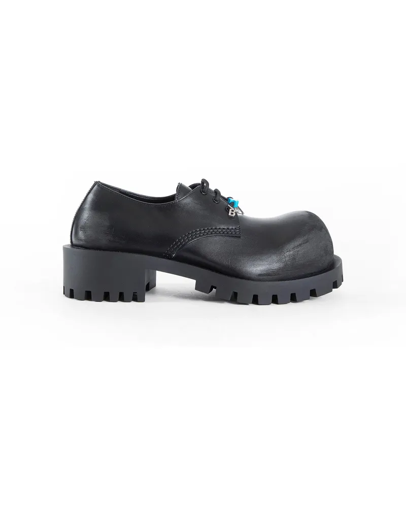 Balenciaga Hummer Derby Shoes Black