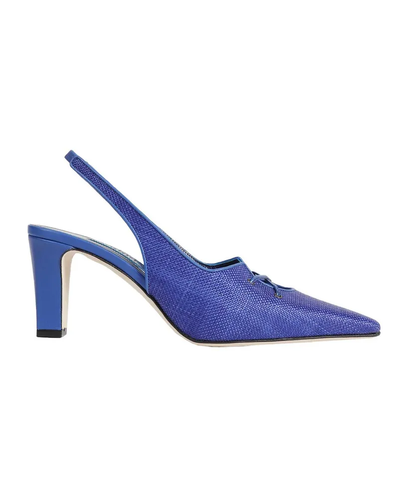 Manolo Blahnik Montbalo 70 Pumps Blue