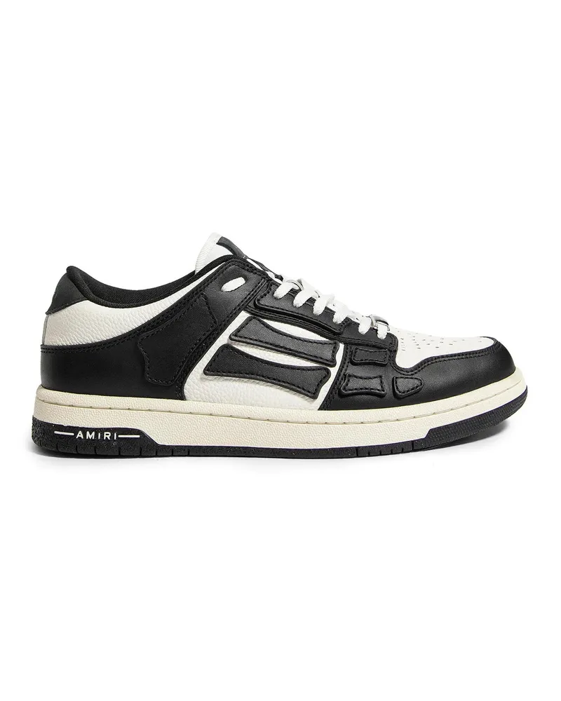 Amiri Skeleton Low Top Sneakers Black&white