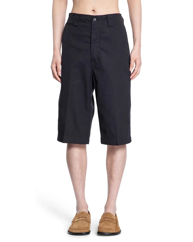 Visvim Wide chino shorts Black