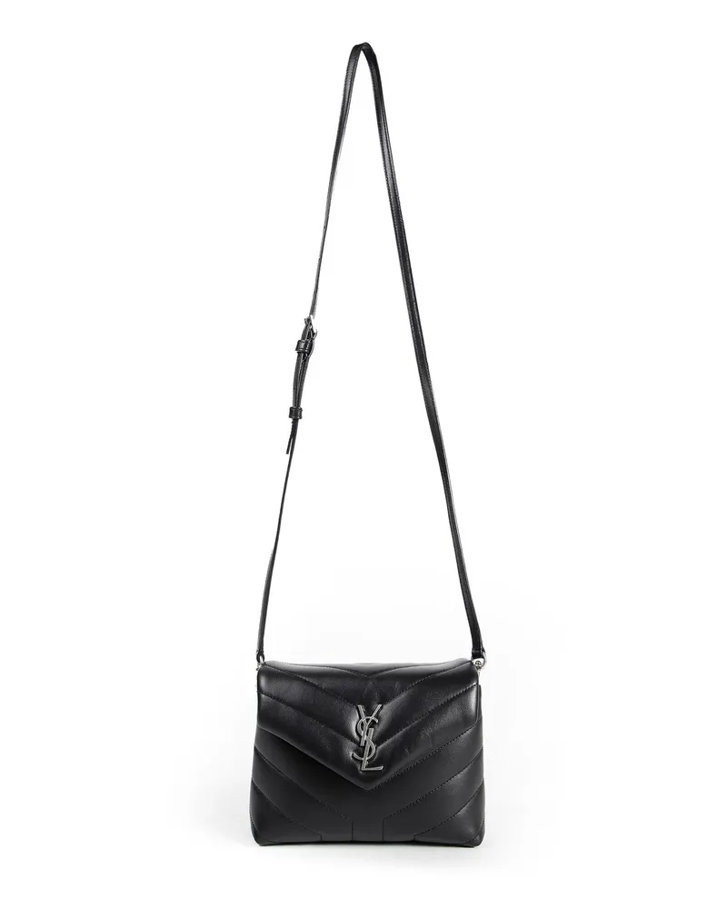 Saint Laurent Loulou Quilted Mini Bag Black