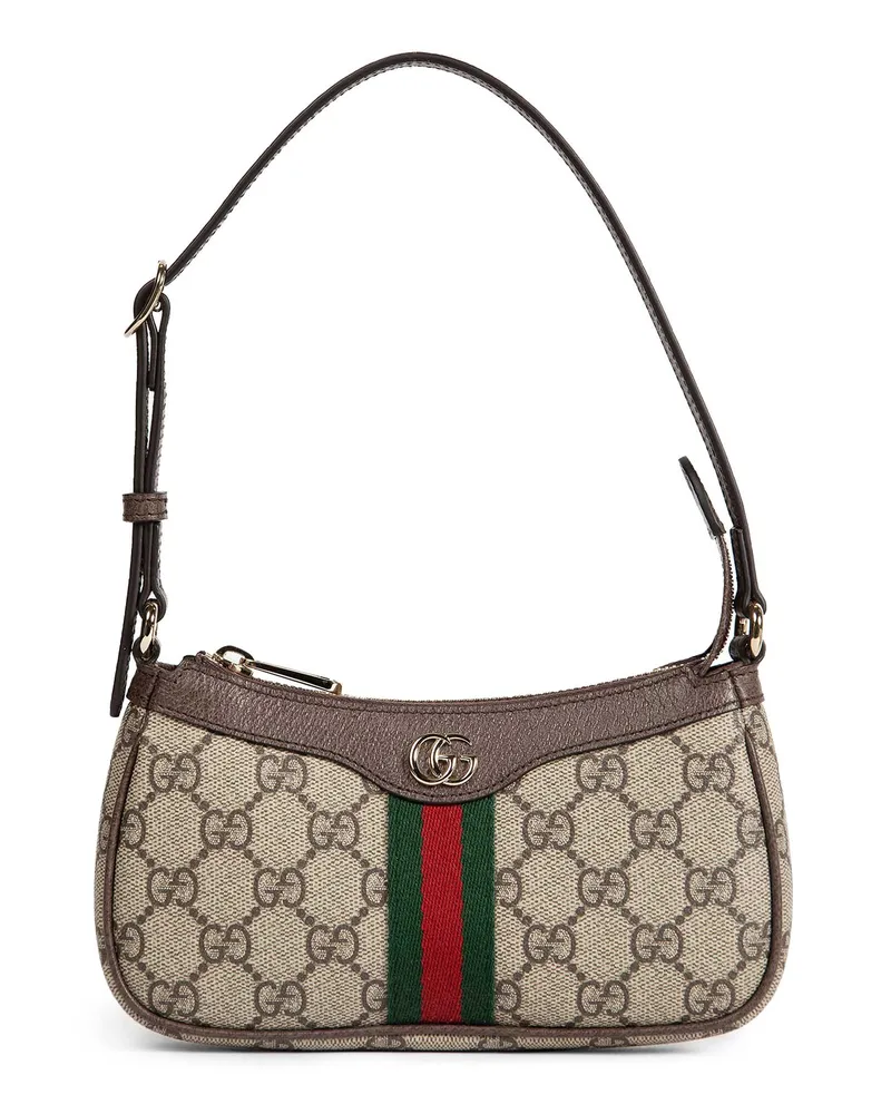Gucci Ophidia Mini Shoulder Bag Beige