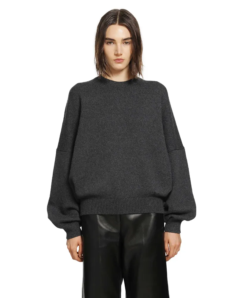 KHAITE Margaux Sweater Grey
