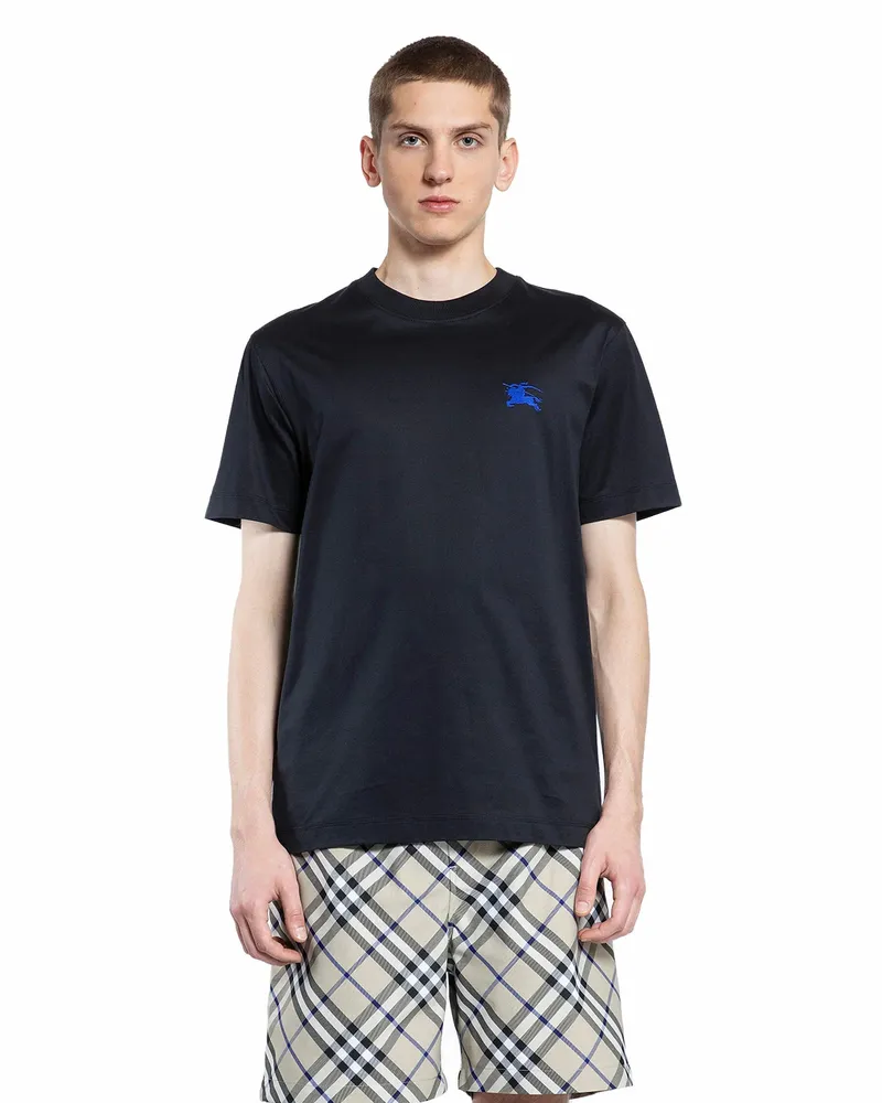 Burberry MAN BLACK T-SHIRTS & TANK TOPS Black