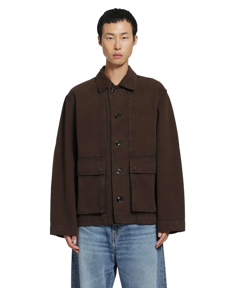 Christophe Lemaire Boxy Jacket Brown