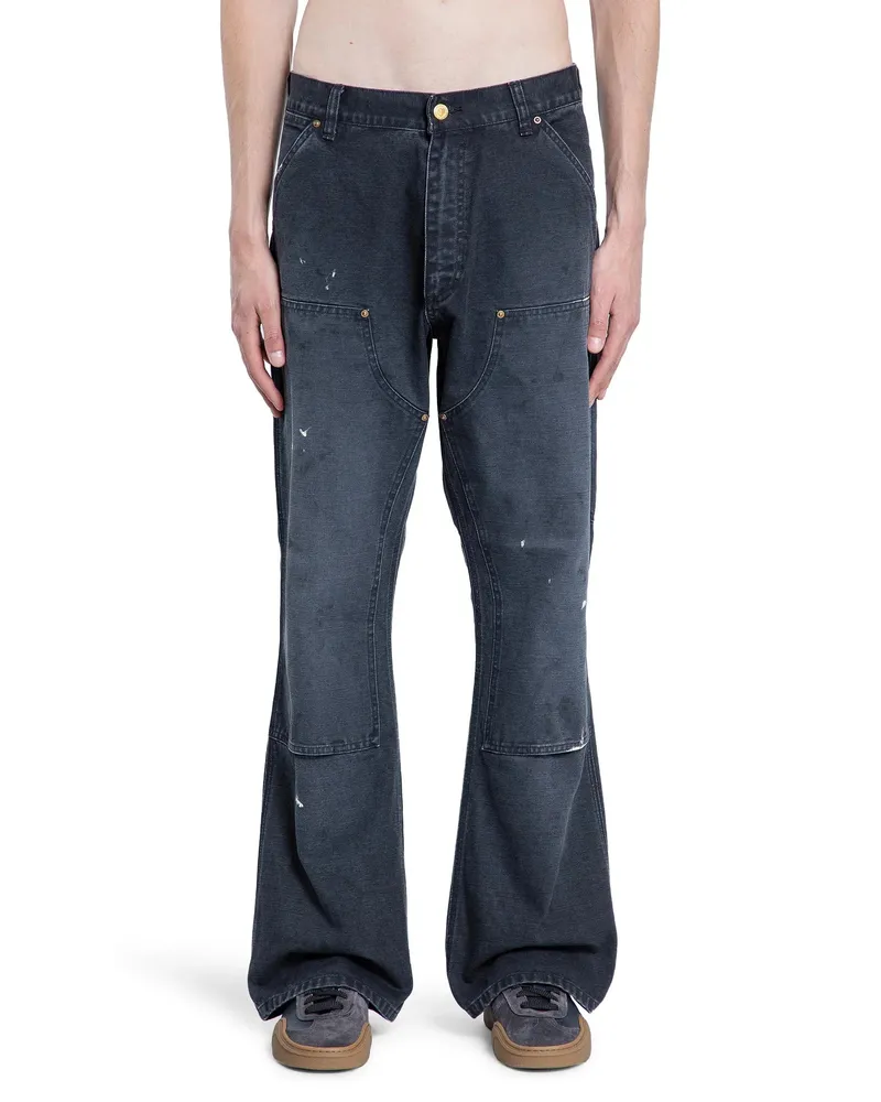 Saint Michael Double Knee Pants Black