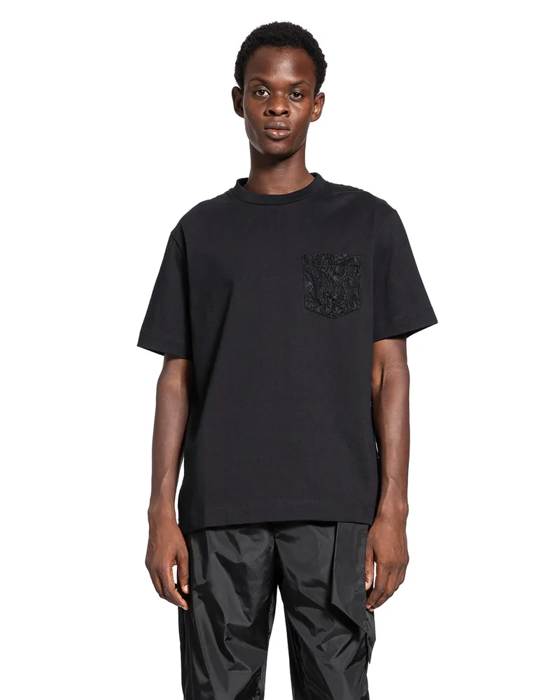 Simone Rocha MAN BLACK T-SHIRTS & TANK TOPS