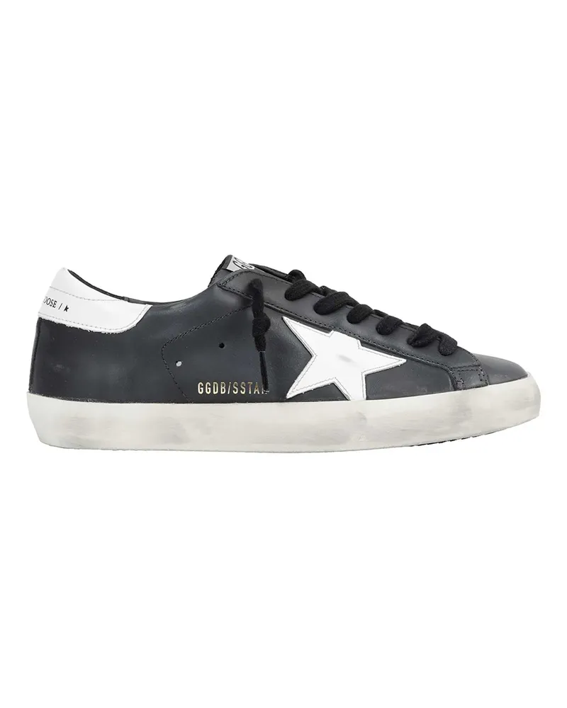 Golden Goose Super-Star Sneakers Black&white