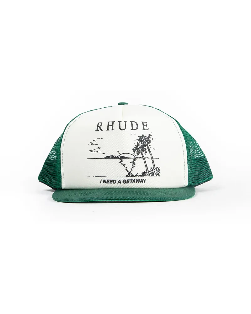 RHUDE I Need A Getaway Snapback Trucker Hat 