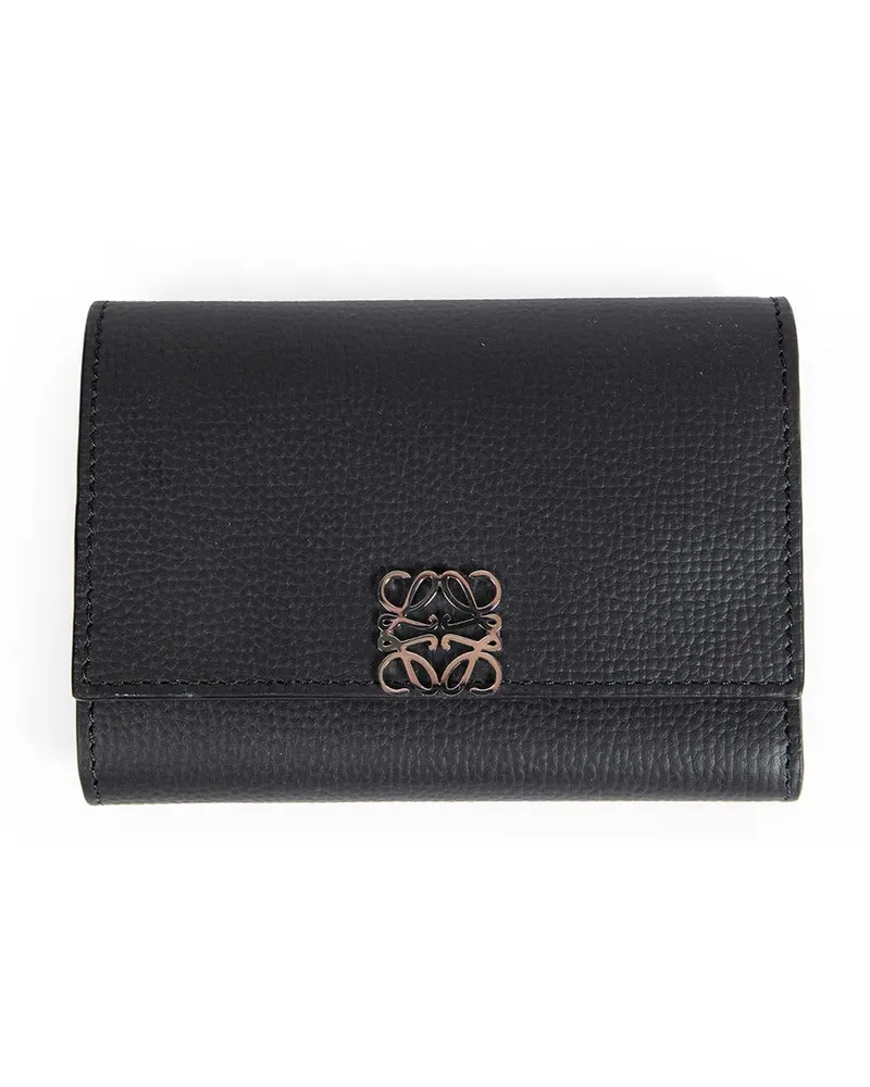 Loewe WOMAN BLACK WALLETS & CARDHOLDERS Black