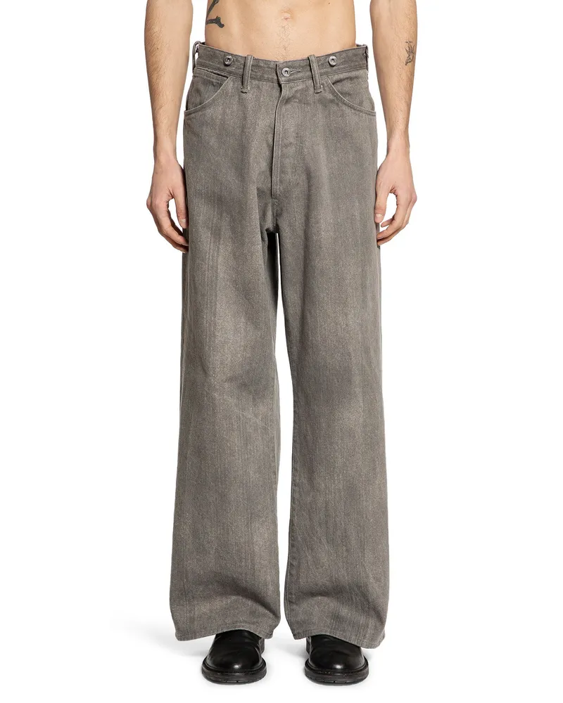 Taiga Takahashi LOT .209 Buckle Backed Trousers Grey