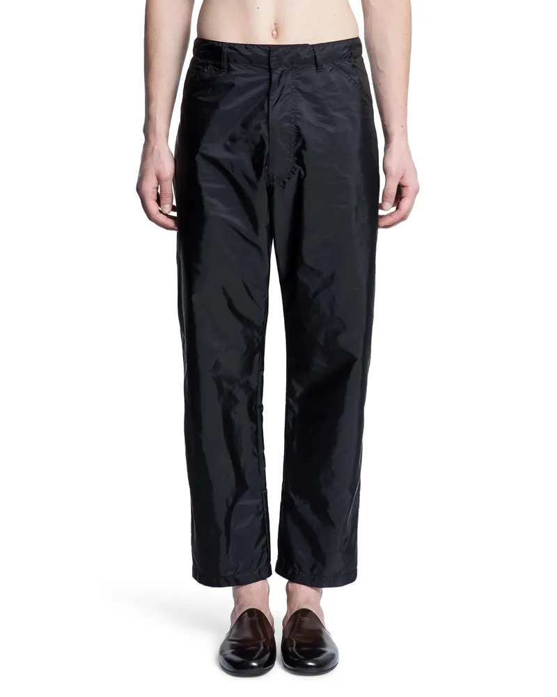 Prada Pantaloni Re-Nylon Black