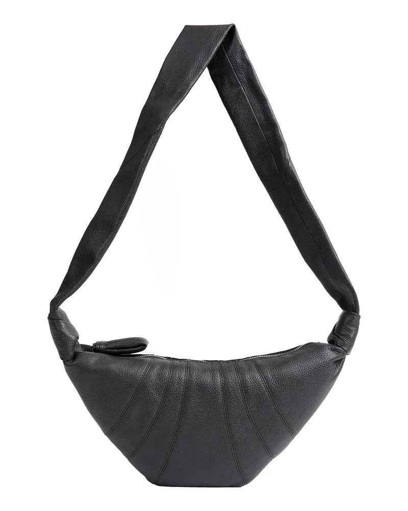 Christophe Lemaire Small Croissant Bag Brown