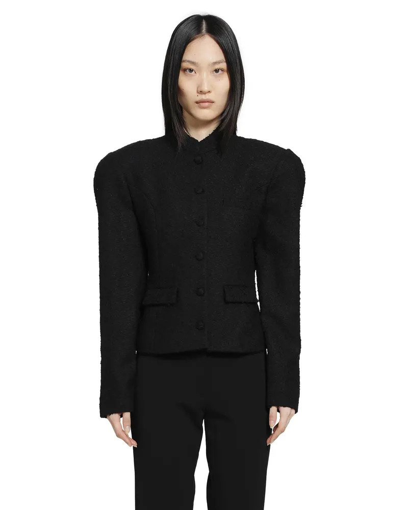 Magda Butrym Wool Blazer Black