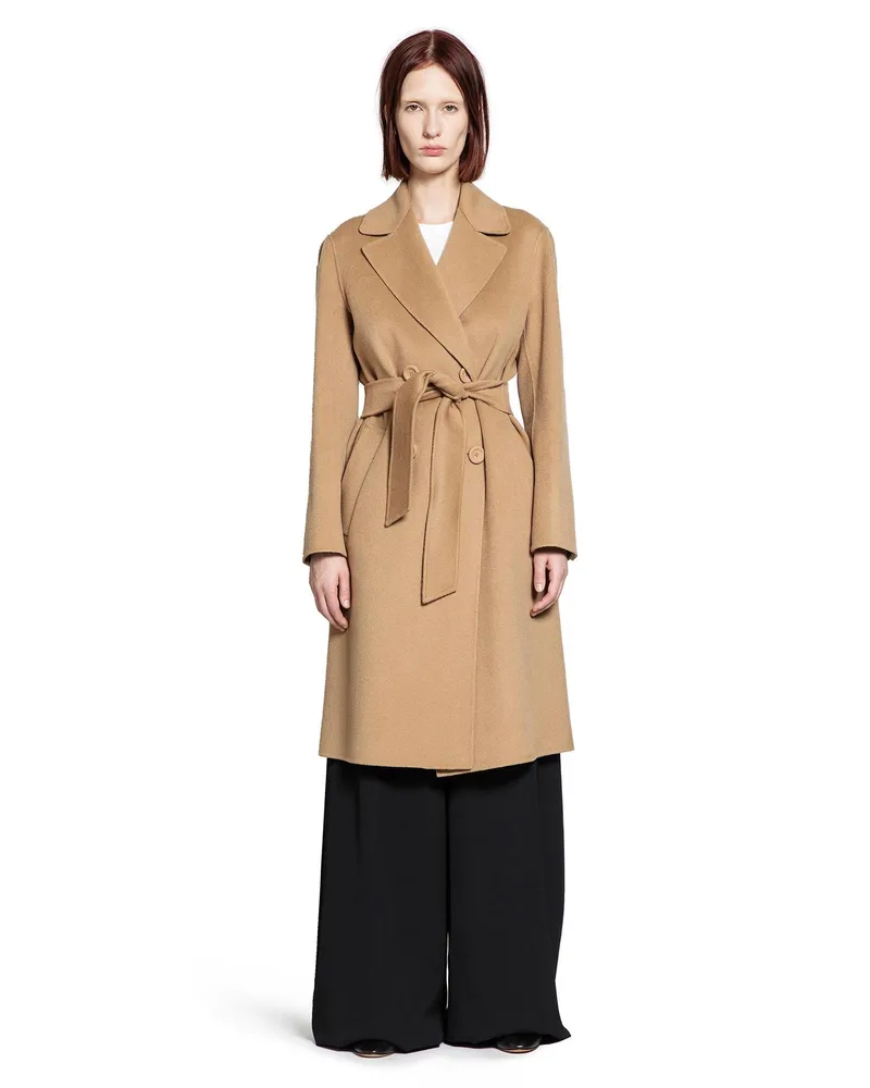 Max Mara Canneti Coat Beige