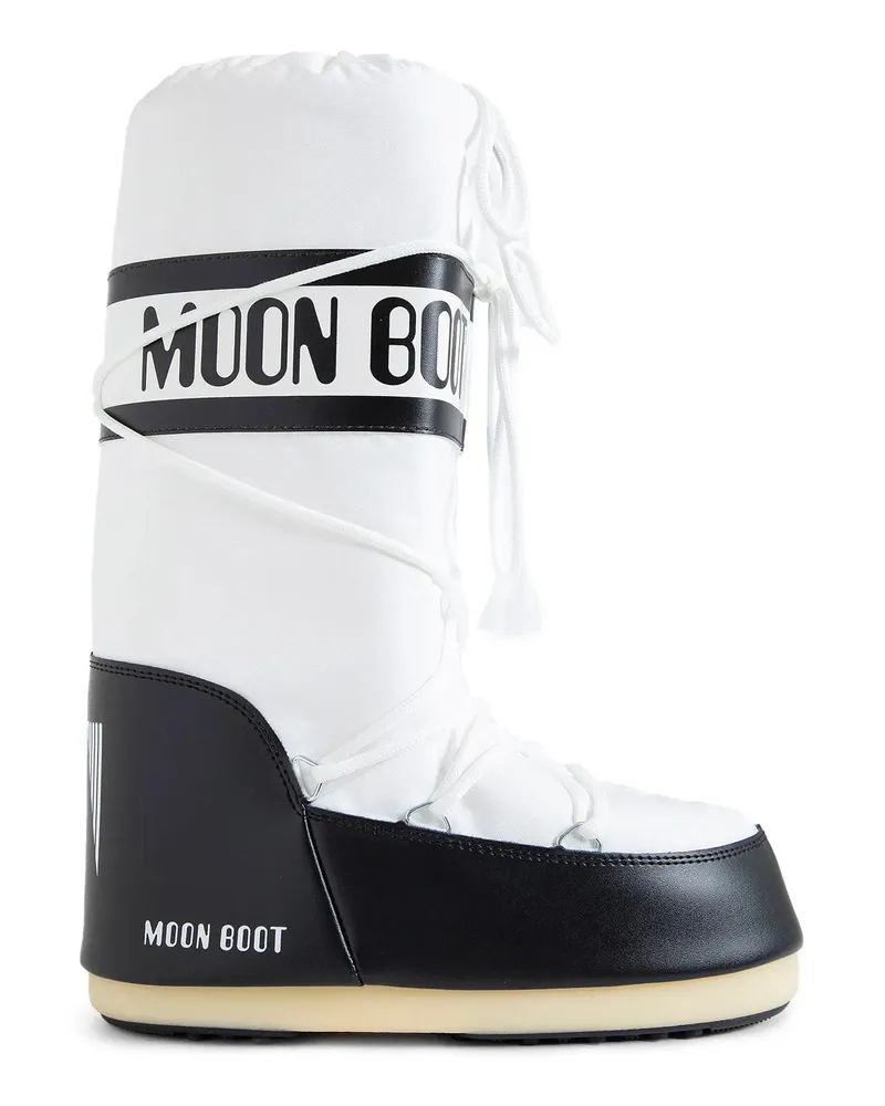 Moon Boot STIVALI UNISEX NERI E BIANCHI Black&white