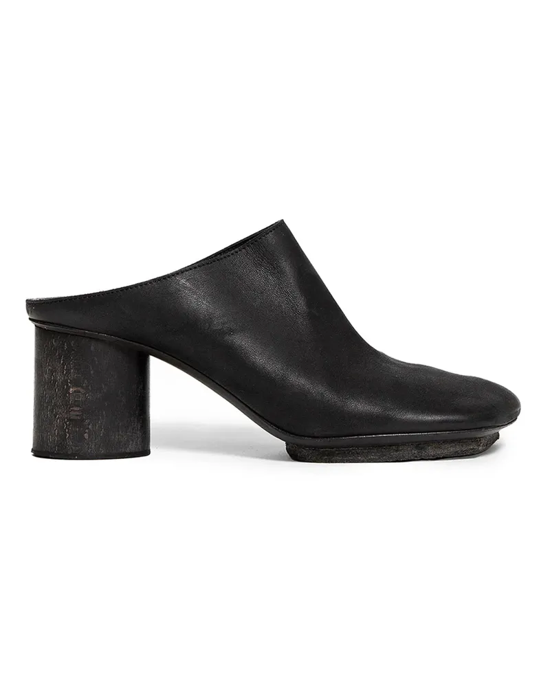Uma Wang Stone Mules Black