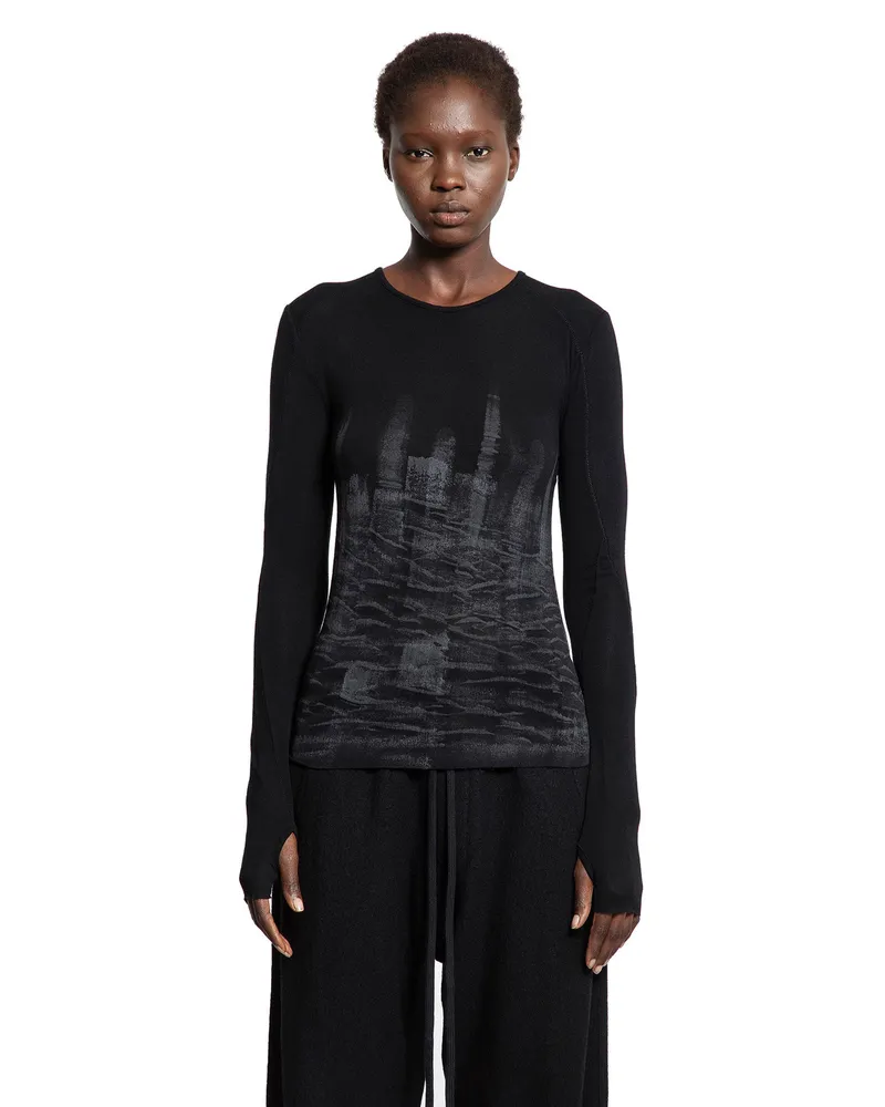 THOM KROM W TS 595 Sweatshirt Black