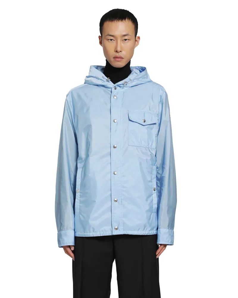 Moncler Duvainne Hooded Jacket Blue