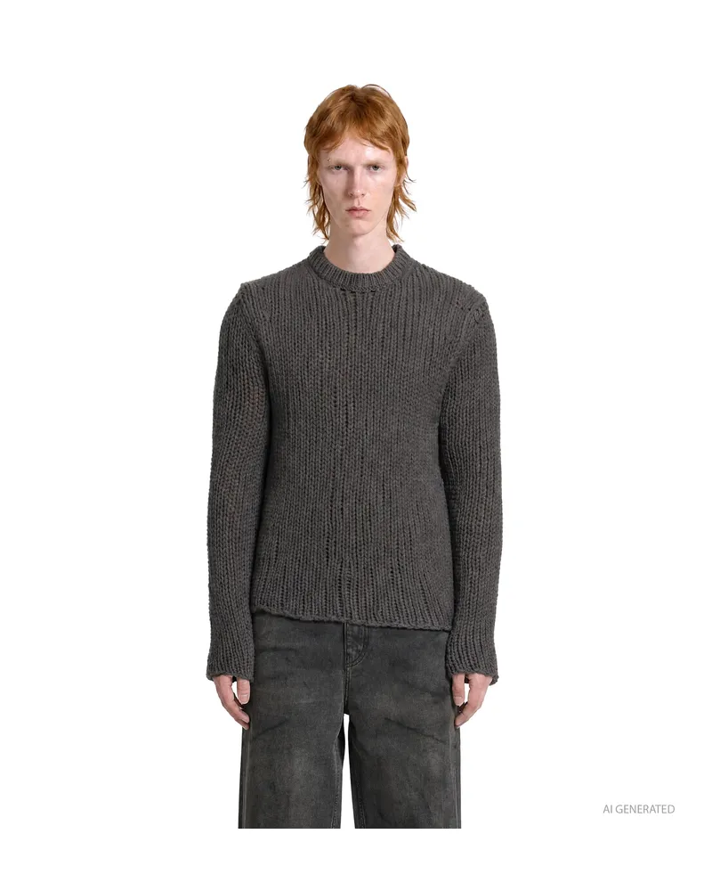 Our Legacy Popover Roundneck Sweater Brown
