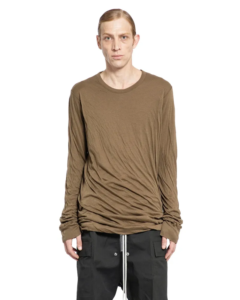 Rick Owens Double LS Long sleeve T-shirt Green