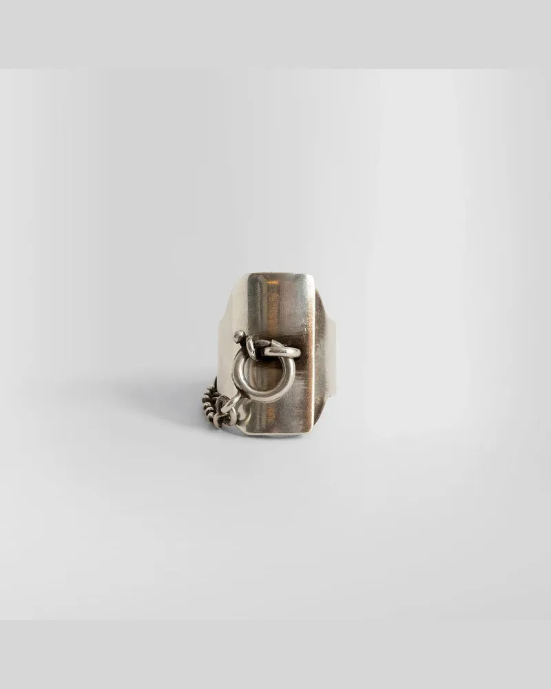 Ann Demeulemeester Silver Martine Ring - Locking Silver