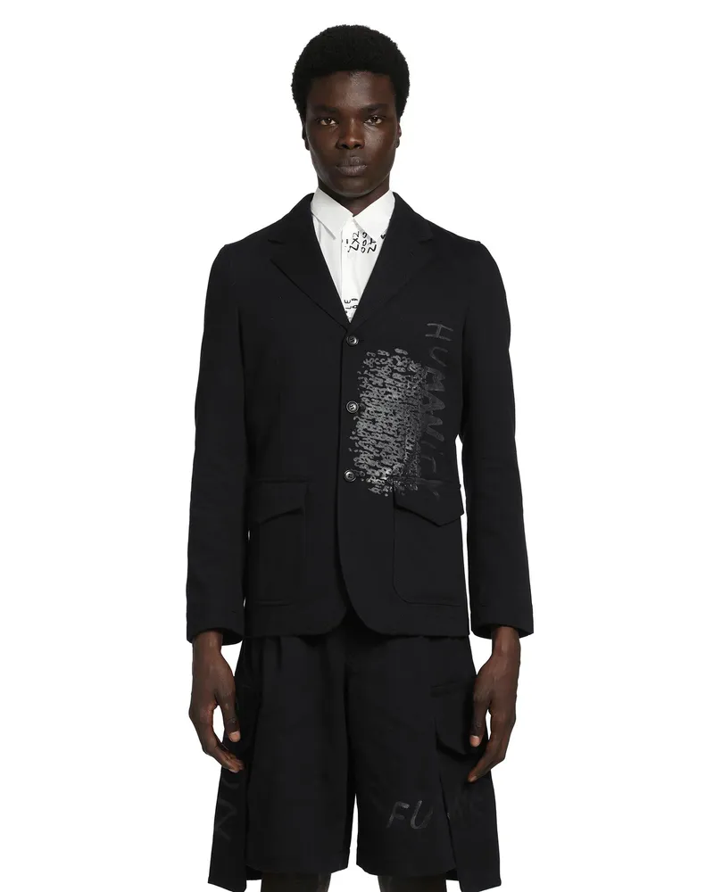 Comme des Garçons Cotton Jacket Blue