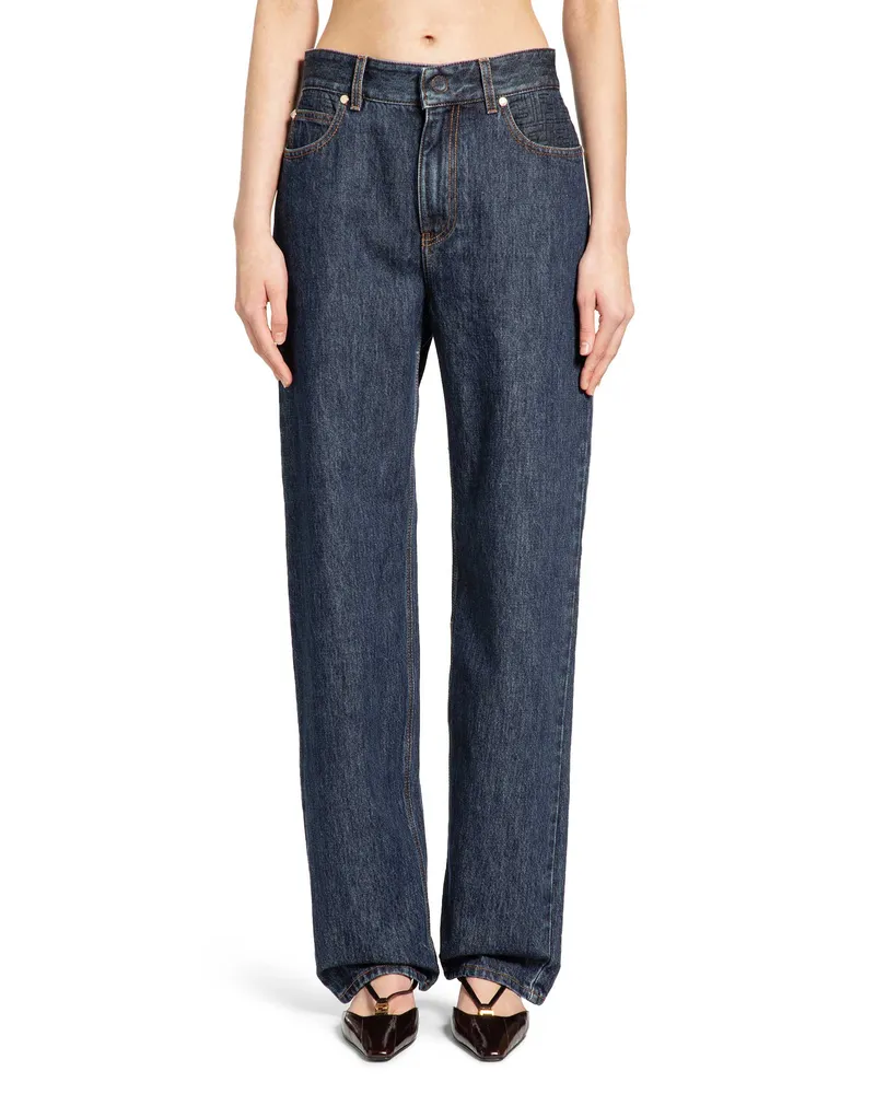 Fendi Long jeans Blue