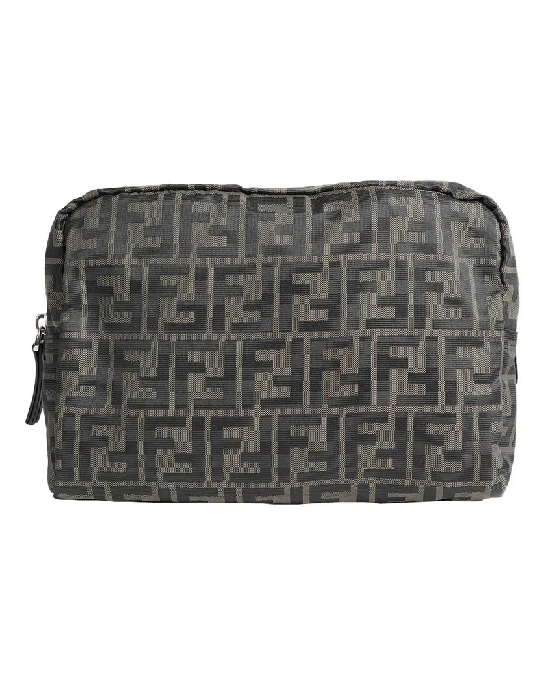 Fendi Medium Toiletry Case Brown