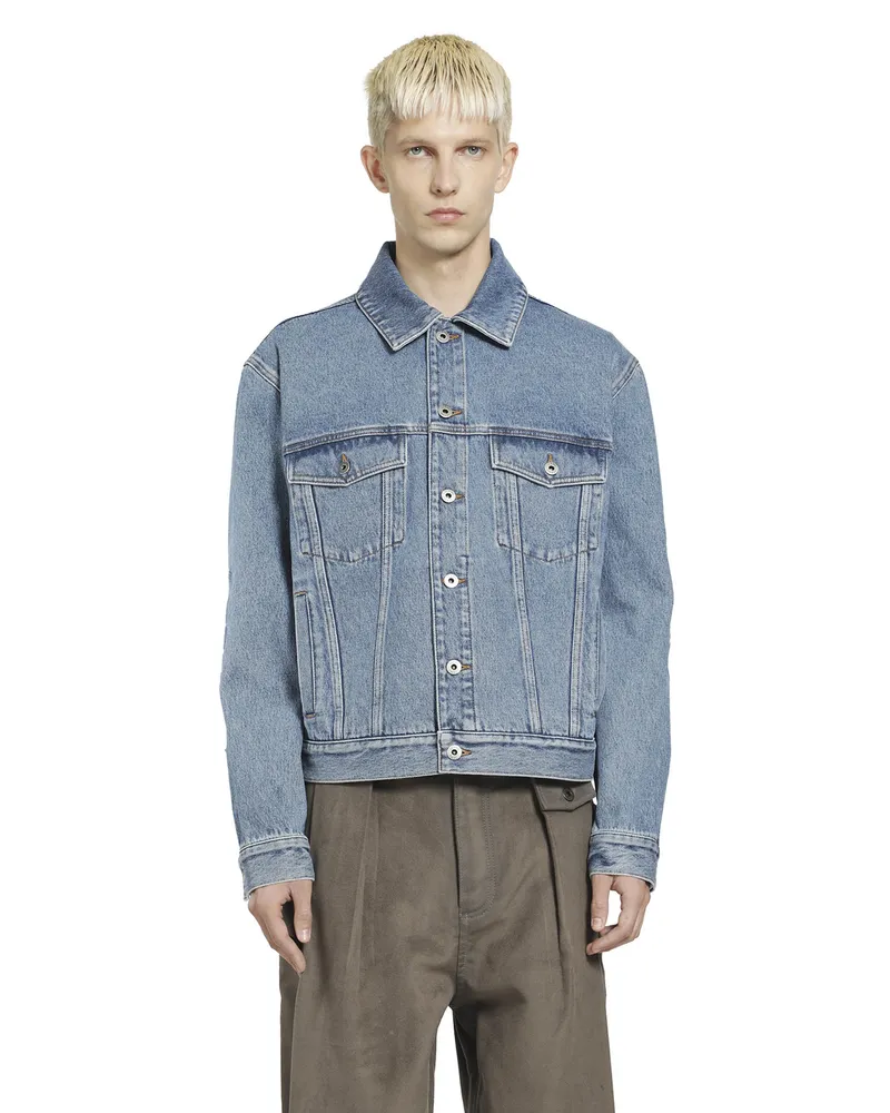 Loewe Anagram Jacket Blue